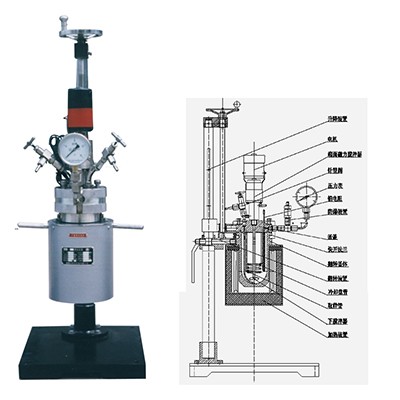 濟南快開式反應釜